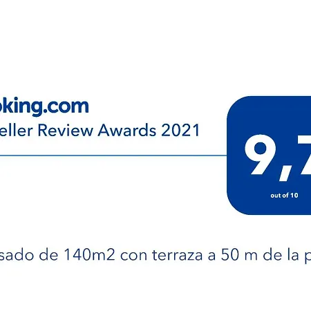 펜션 Adosado De 140m2 Con Terraza A 50 M De La Playa *